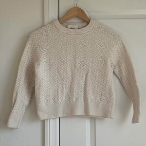 PRELOVED Aritzia Wilfred Textured Wool Sweater SMALL
